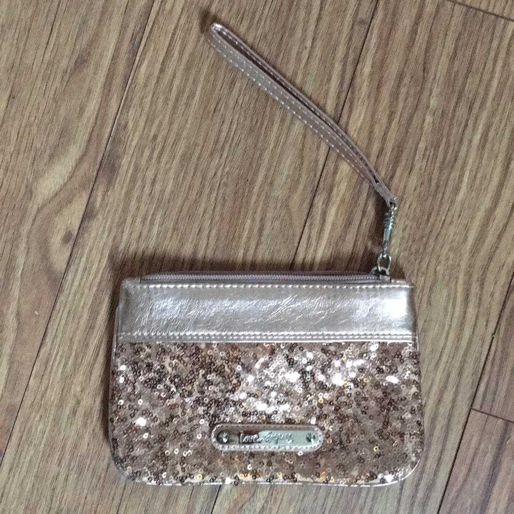 Express Rose Gold Wristlet